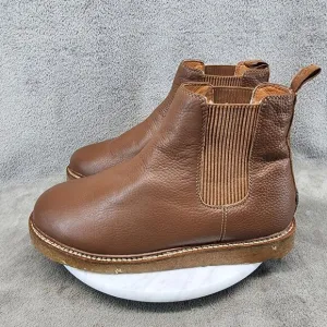 Australia Luxe Collective Shoes Mens Size 9 Lifer Brown Leather Boots *GUC*