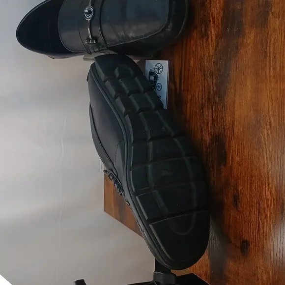 Authentic COACH Men's Black Loafers