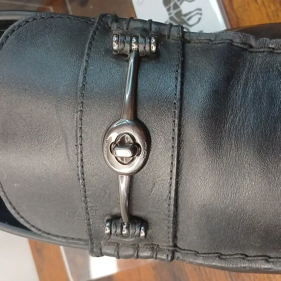 Authentic COACH Men's Black Loafers