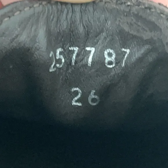 Authentic Gucci Kid's Board GG Slip-On Sneakers Size 26