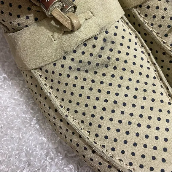 Authentic Jimmy Choo Mens Size 12 Tan Tassel Suede Loafers