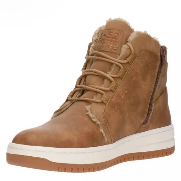 B-52 by Bullboxer Chukka Boots Men’s Brown Topper Lined Casual Boots Size 10