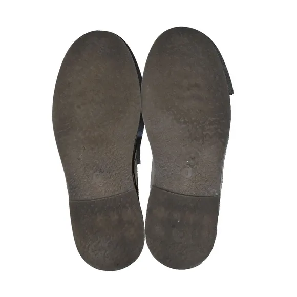 B2 Auth J CREW Taupe Suede Lace Up Desert Boots Shoes AA089 Size 8