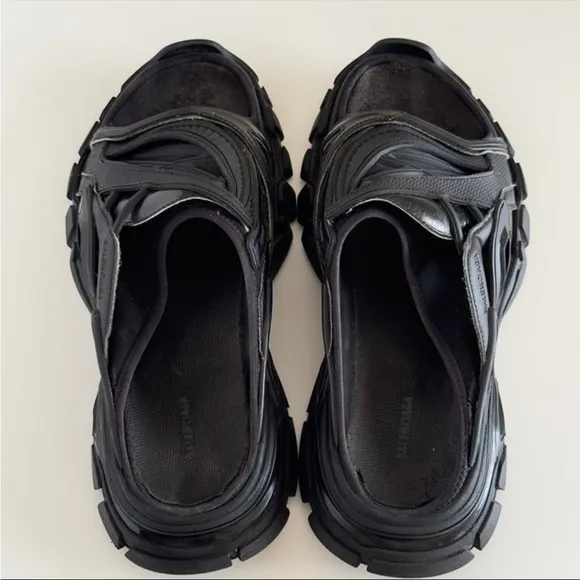 Balenciaga Men's Black Sandals