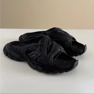 Balenciaga Men's Black Sandals