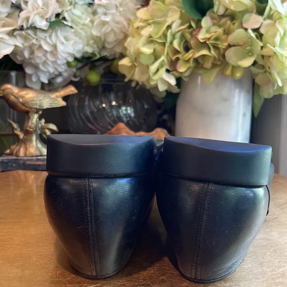 Bally “Arcon” Slip-On Black Lambskin Leather Loafers | Lightly Worn!