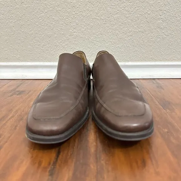 BALLY Brown Calf Leather Slip On Loafers Thor/131