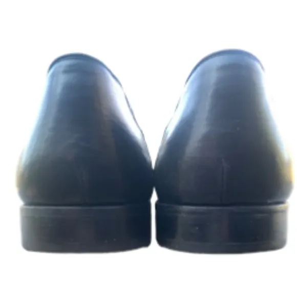 Bally Chancy Nappa Loafers Black  9.5 Tassels Preppy Casual Office Made In Italy