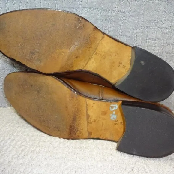 BALLY of Switzerland Indio Mens Size 9.5M US Brown Tassels Fringe Kiltie Loafers