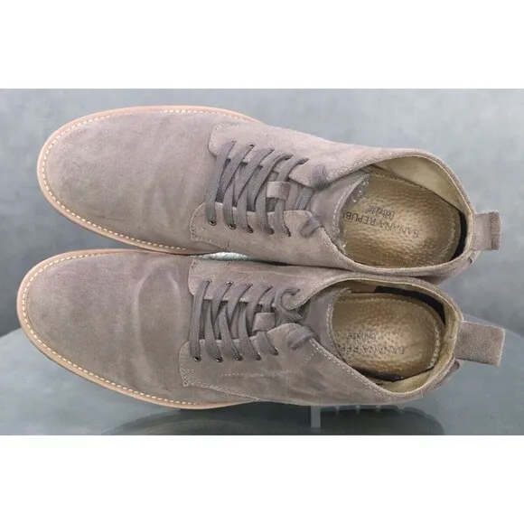 Banana Republic Arley $140 Men's Desert Boots Size 10 M Suede Gray
