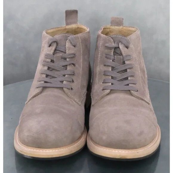 Banana Republic Arley $140 Men's Desert Boots Size 10 M Suede Gray