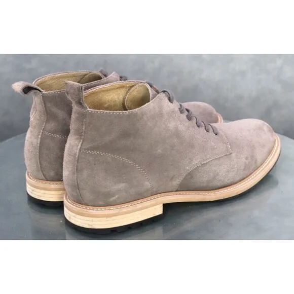 Banana Republic Arley $140 Men's Desert Boots Size 10 M Suede Gray