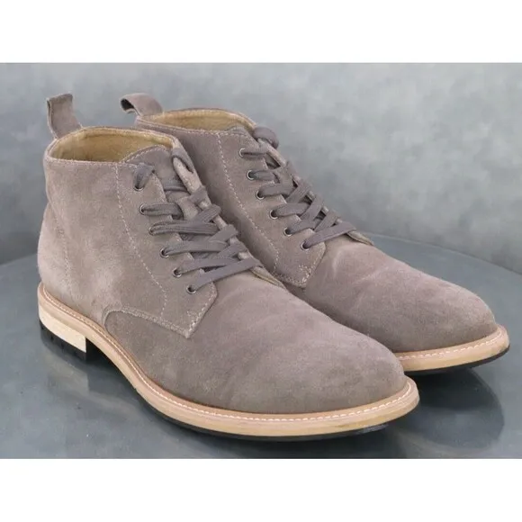 Banana Republic Arley $140 Men's Desert Boots Size 10 M Suede Gray