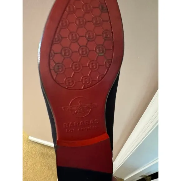 Barabas Los Angeles Glitter Loafer Mens Size 8