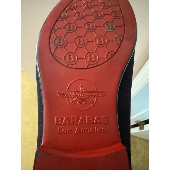 Barabas Los Angeles Glitter Loafer Mens Size 8