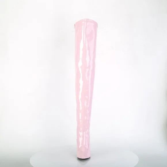 Barbie Barbiecore Stretch Thigh High Heel Boots