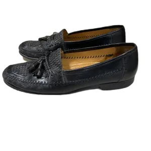Barcelino Spain Handmade Leather Slip On Tassels Loafers Rockabilly Career Sz 13
