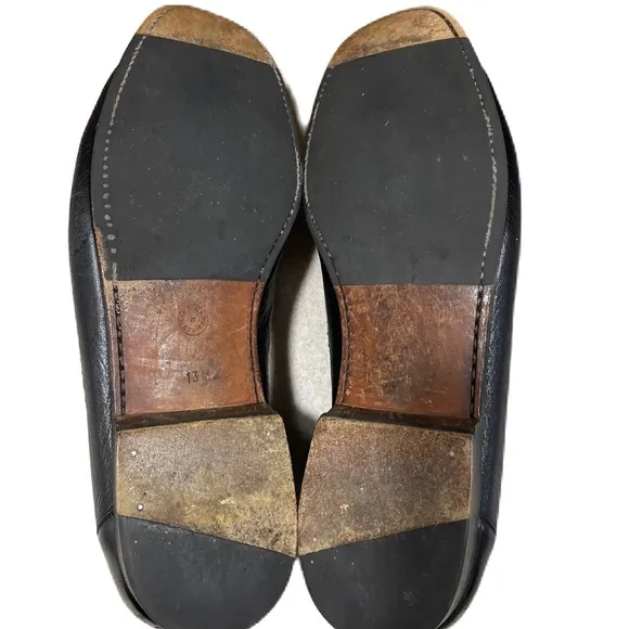 Barcelino Spain Handmade Leather Slip On Tassels Loafers Rockabilly Career Sz 13