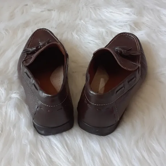 BASS Soft Leather Loafers with Tassels