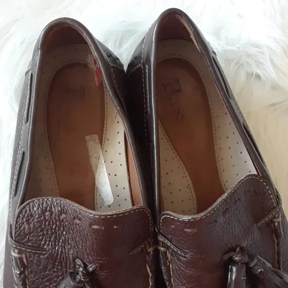 BASS Soft Leather Loafers with Tassels