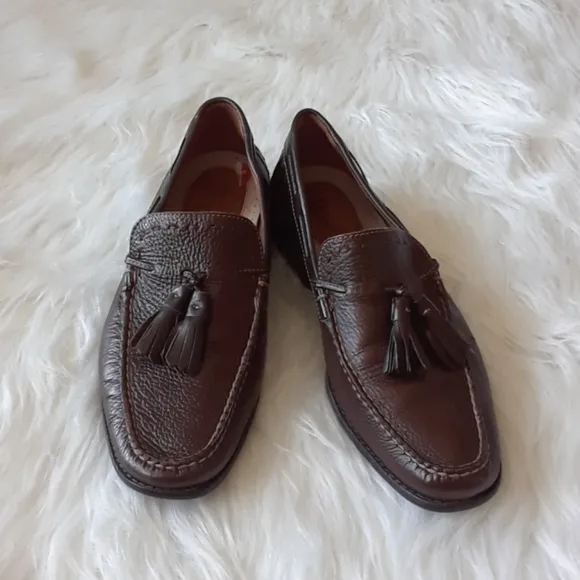 BASS Soft Leather Loafers with Tassels