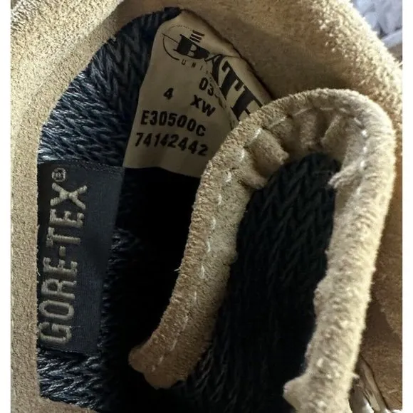 Bates Gore Tex Military Boots Desert Tan 03-D-0321 Combat E30500C Size 4