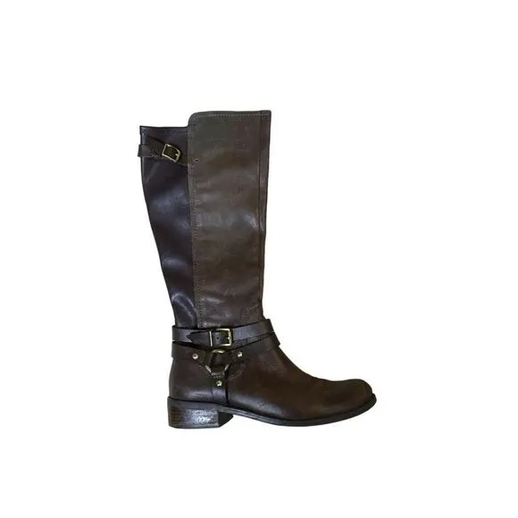 BCBG Generation Brown Riding Boots Size 38.5