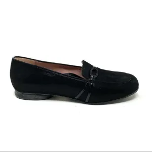 Beautifeel Plie Black sparkle suede loafers