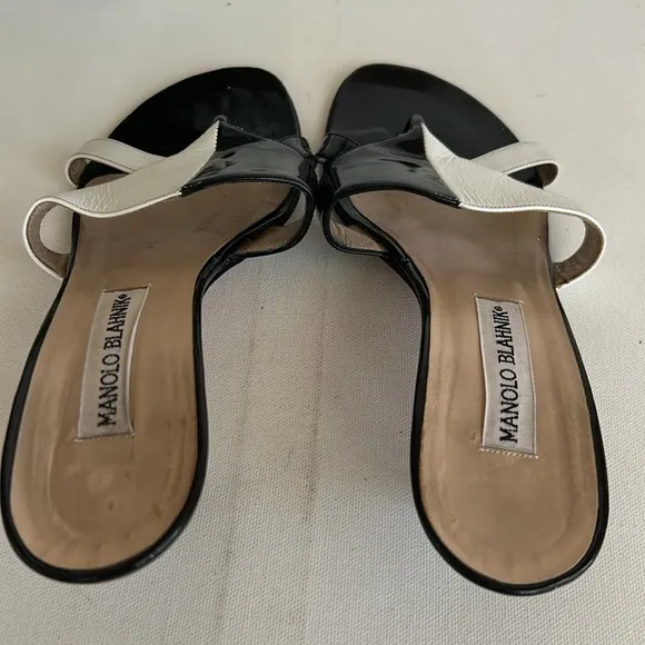 Beautiful Black and White Women's Sandals