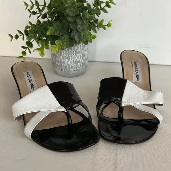 Beautiful Black and White Women's Sandals