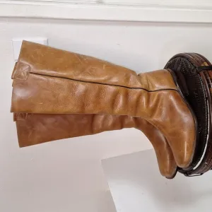 Bed Stu Cobbler Series Mens Square Toe Riding Boots Size 10