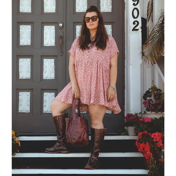 Bed Stu Glaye Tall Riding Knee High Boots Rustic Teak