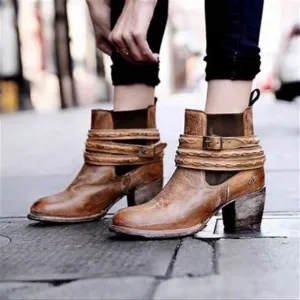 Bed Stu NWT Lorn Boots in Tan Rustic White