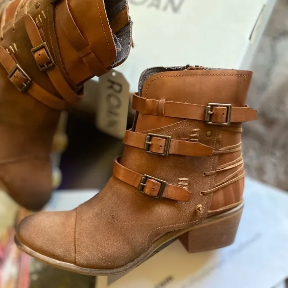 Bed Stu x Roan Jag Suede Ankle Boot