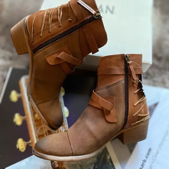 Bed Stu x Roan Jag Suede Ankle Boot