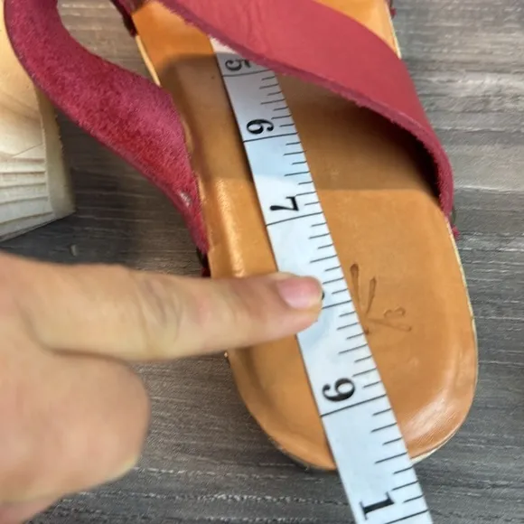 Beek Double Band Handmade Clog Sandals Womens size 6-6.5 NWOT