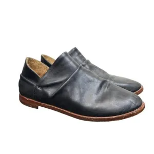 Beek Puffin Leather Loafers Slip On Booties Women's 6 Anthropologie Boho