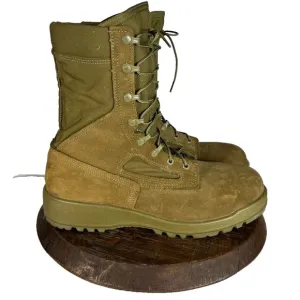 Belleville Boots Men 12R Tan M551 Leather Canvas Desert Military Tactical Combat