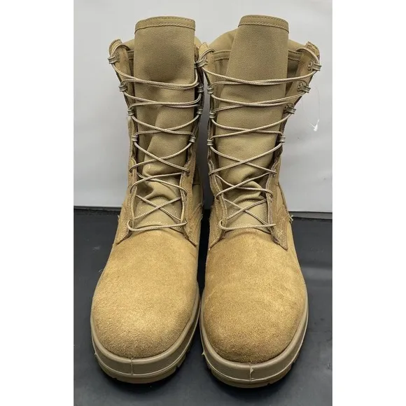 Belleville Desert Steel Toe Combat Military Boots Mens 14 Vibram Sole Fast Ship