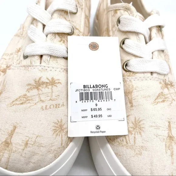 Billabong Women's Coastlines Platform Sneakers 9