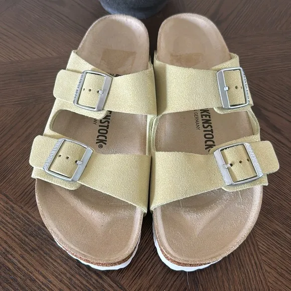 Birkenstock Arizona buckle-fastened sandals, Size 41,