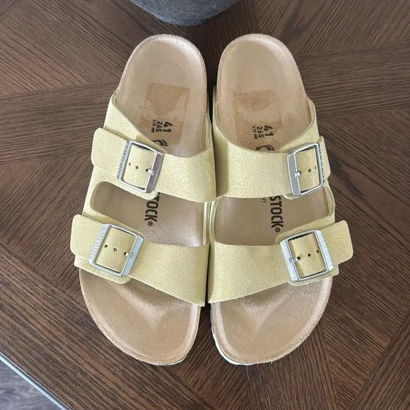 Birkenstock Arizona buckle-fastened sandals, Size 41,