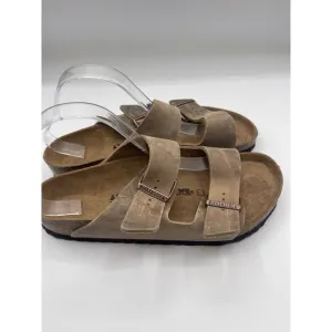 Birkenstock Arizona  Sandals Unisex Brown Oiled Leather Preppy 10 US 41 EU New