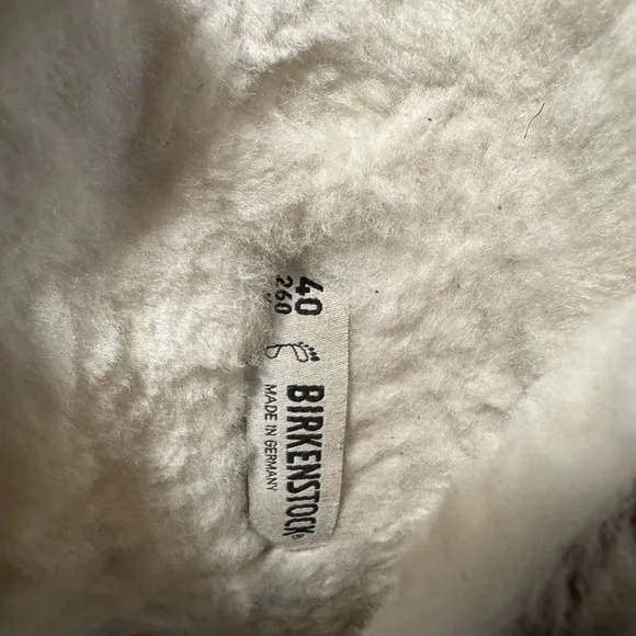Birkenstock Arizona Shearling suede Sandals