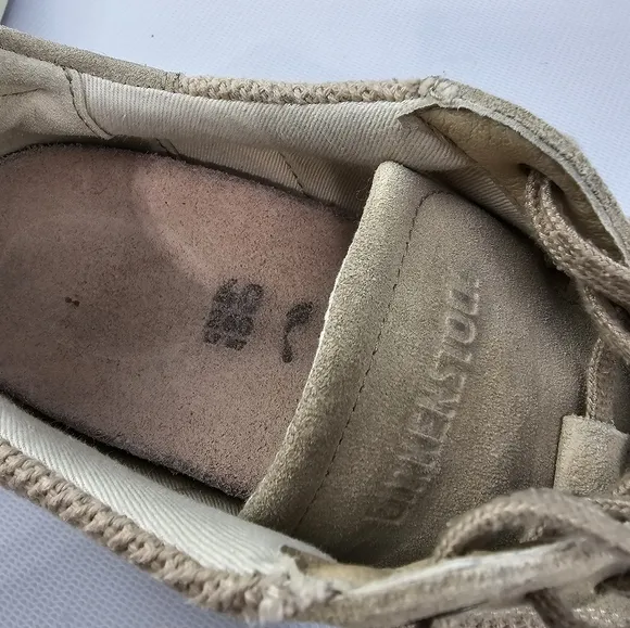 Birkenstock Bend Low Sneakers Sandcastle Canvas Suede 40