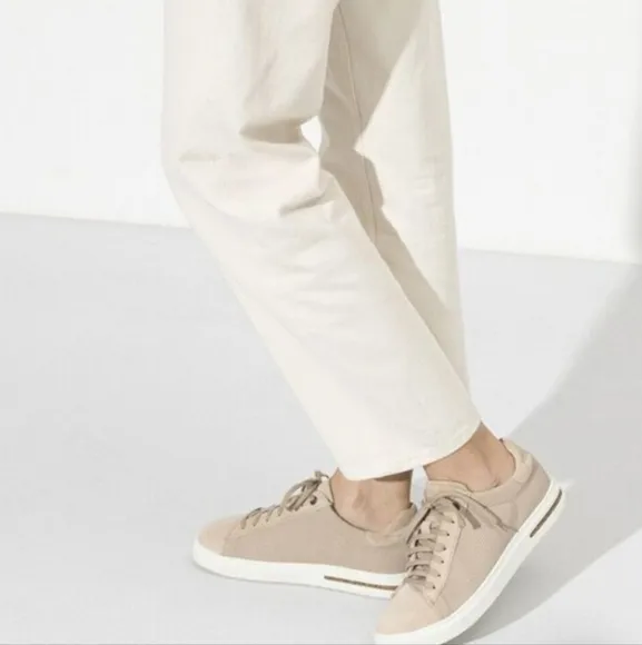 Birkenstock Bend Low Sneakers Sandcastle Canvas Suede 40