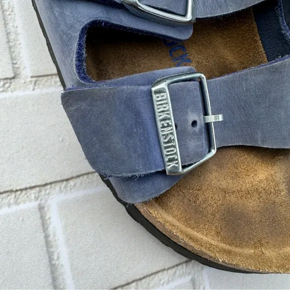 Birkenstock Men's Blue Sandals Size 39
