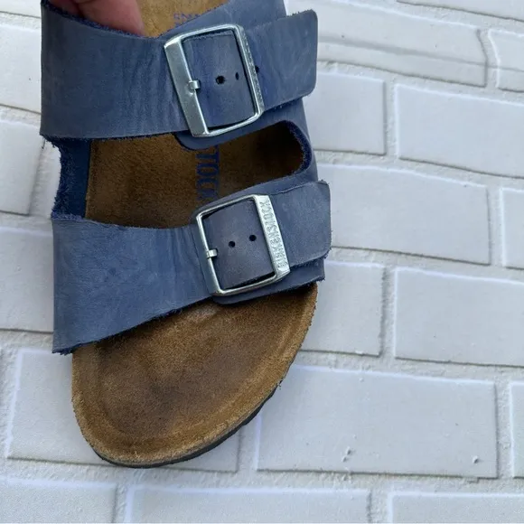 Birkenstock Men's Blue Sandals Size 39