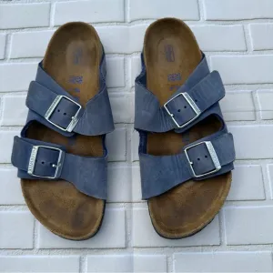 Birkenstock Men's Blue Sandals Size 39