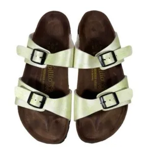 Birkenstock Papillio Sydney Light Lime Women’s Strappy Sandals Size US 8 EU 39